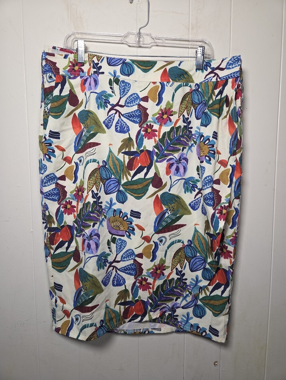 Ripskirt Hawaii Length 3 Happy Florist Wrap Skirt Xxl
